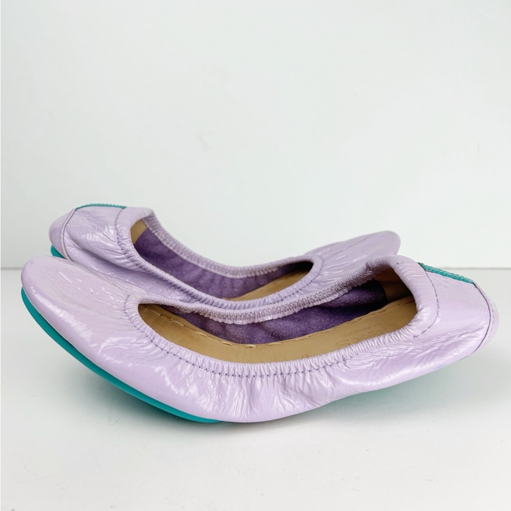 Tieks Lavender Purple Patent Leather Ballet Flats Size 6